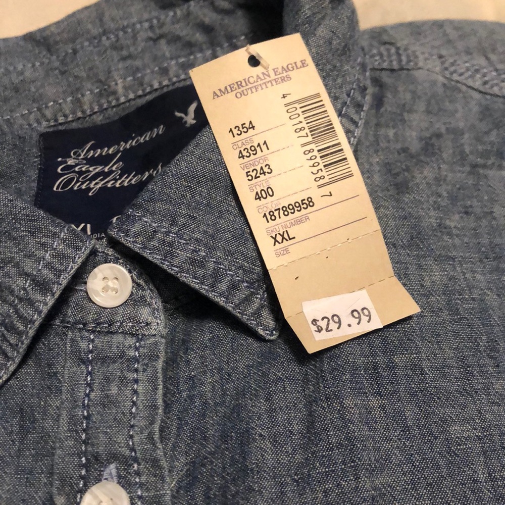 Ae button down - Picture 2 of 2